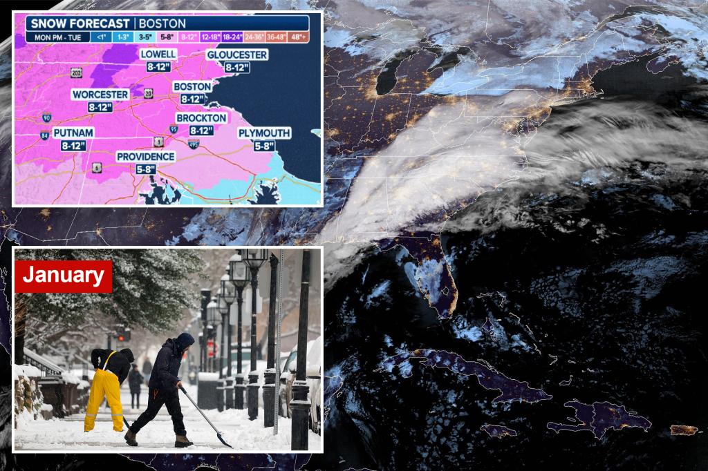 Boston, Providence under Winter Storm Warning ahead of potential norâeaster expected to bring plowable snow